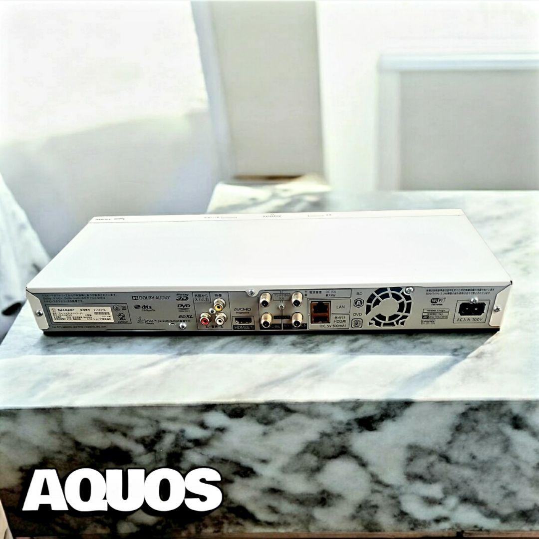 SHARPシャープAQUOS ブルーレイHDDダブルチューナーレコーダー