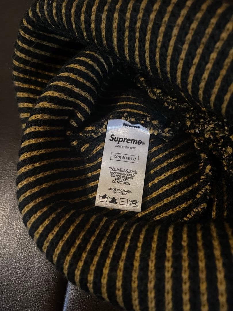 SUPREME 2Tone Rib Beanie ニットキャップ　ビーニー