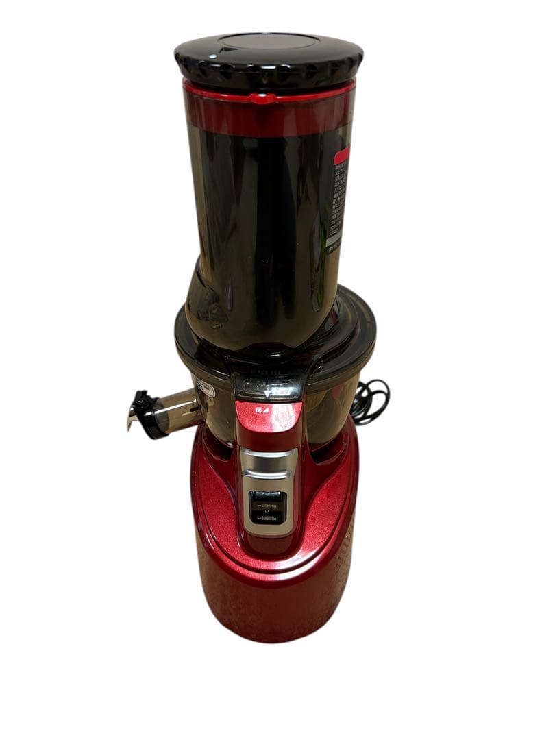 美品　ＮＵＣ電子 クビンス サイレントジューサー レッド JSG-82S