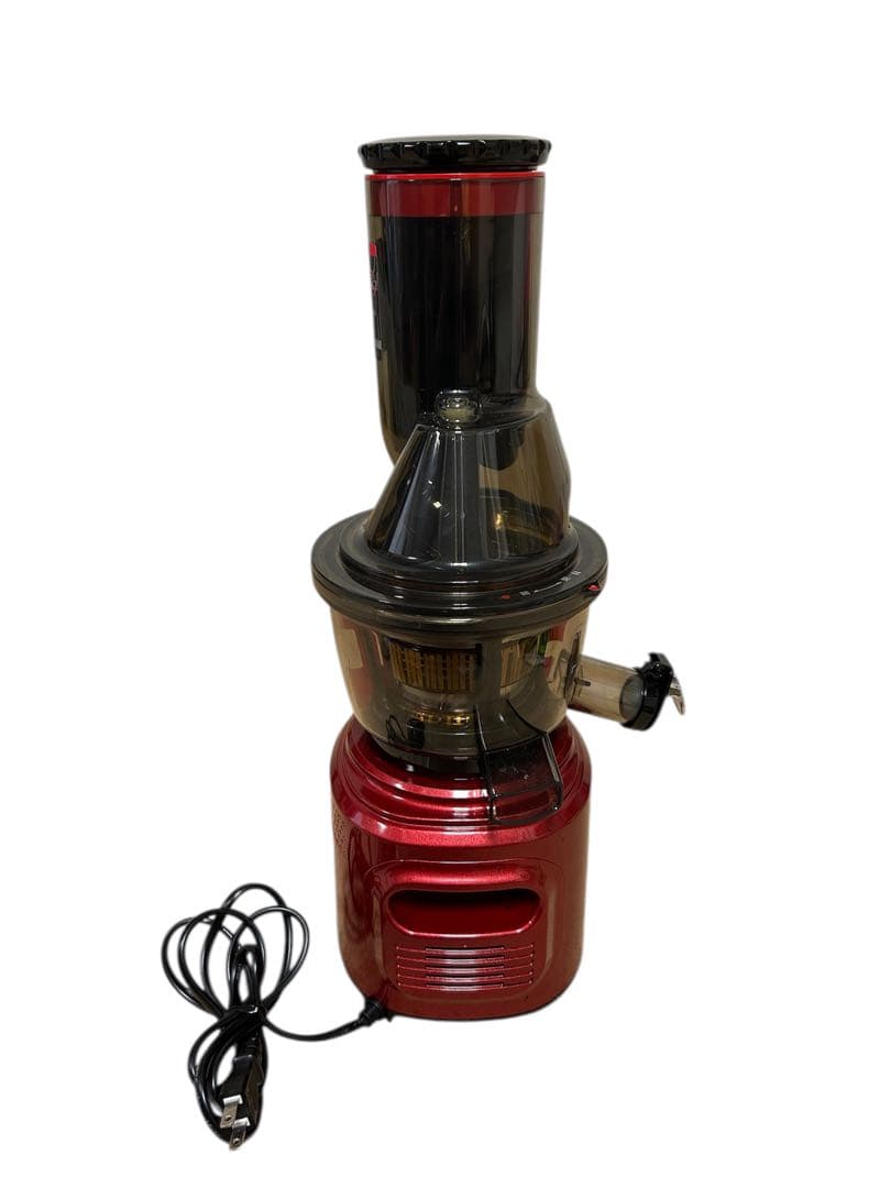 美品　ＮＵＣ電子 クビンス サイレントジューサー レッド JSG-82S