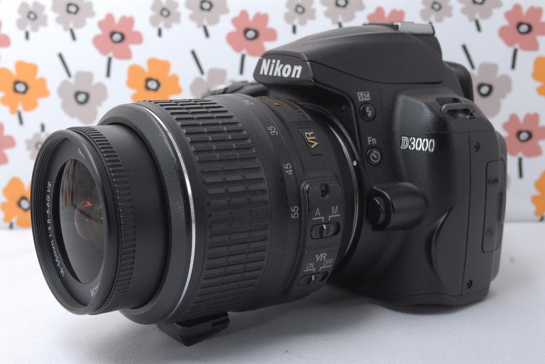 ❤Nikon D3000❤イルミネーション撮影に❤初めての一眼レフ❤初心者セット