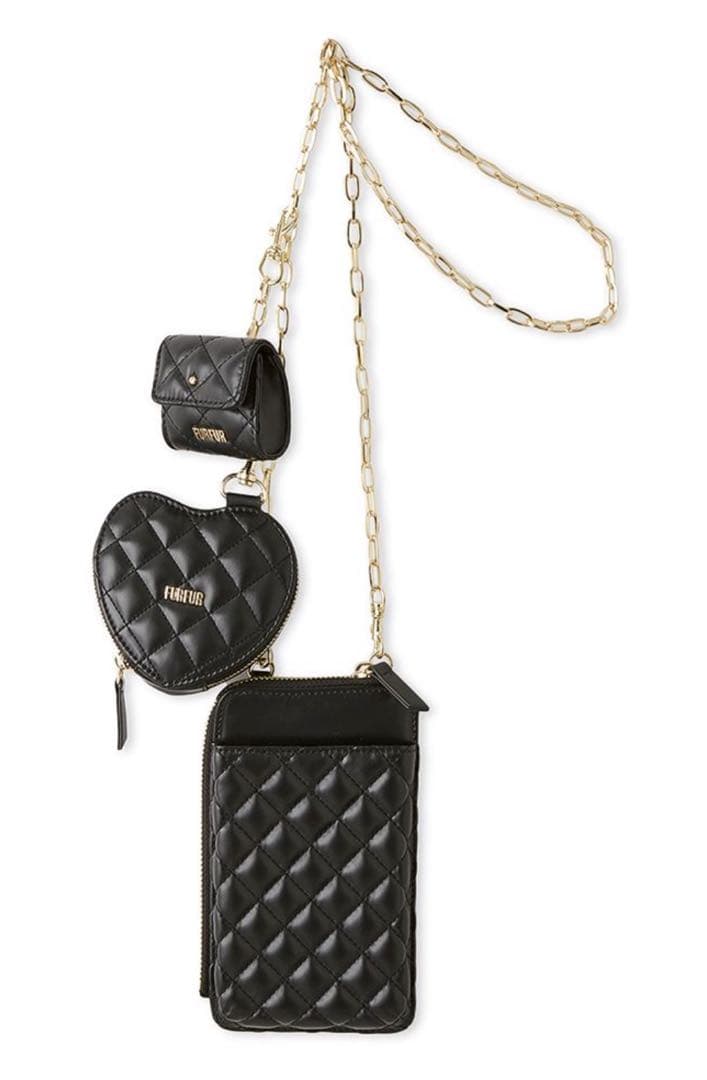 【ウサギオンライン限定】FURFUR キルティング3SETマルチショルダー