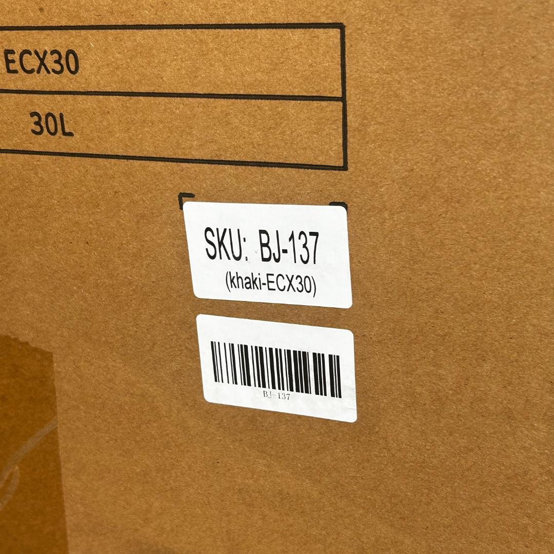 車載冷蔵庫グレー30L ポータブル冷蔵庫 -20℃ AC DC 12V 24V