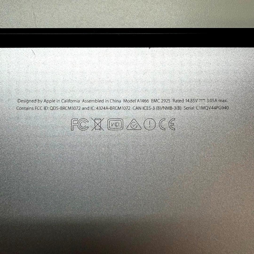 美品　Apple MacBook Air A1466 Core-i5