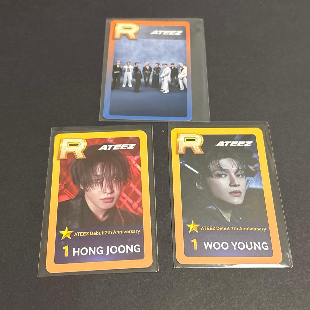 superstar ATEEZ トレカ 7th ウヨン ホンジュン