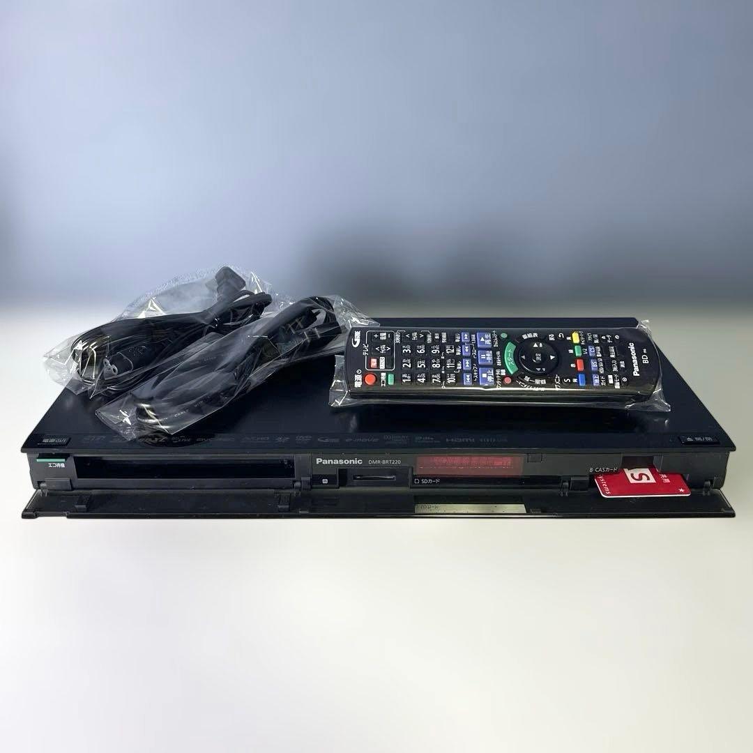 『Panasonic 美品 』ブルーレイディスクレコーダー　DMR-BRT220