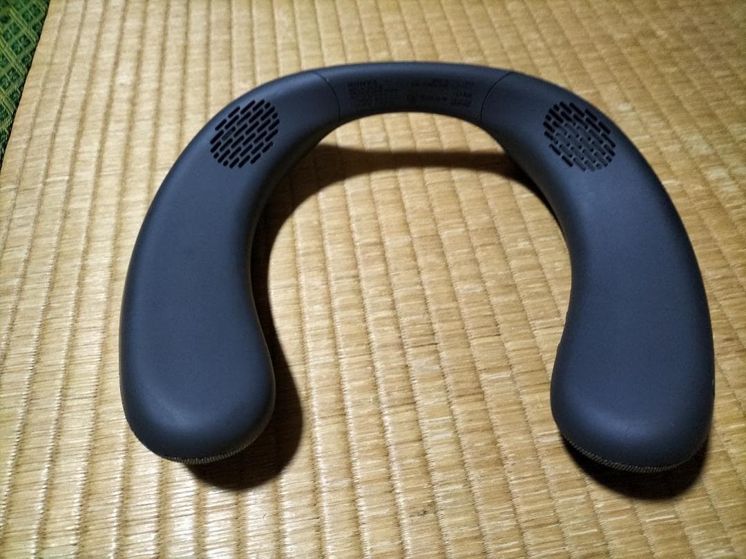 SONY ネックスピーカー グレー USBケーブル付き