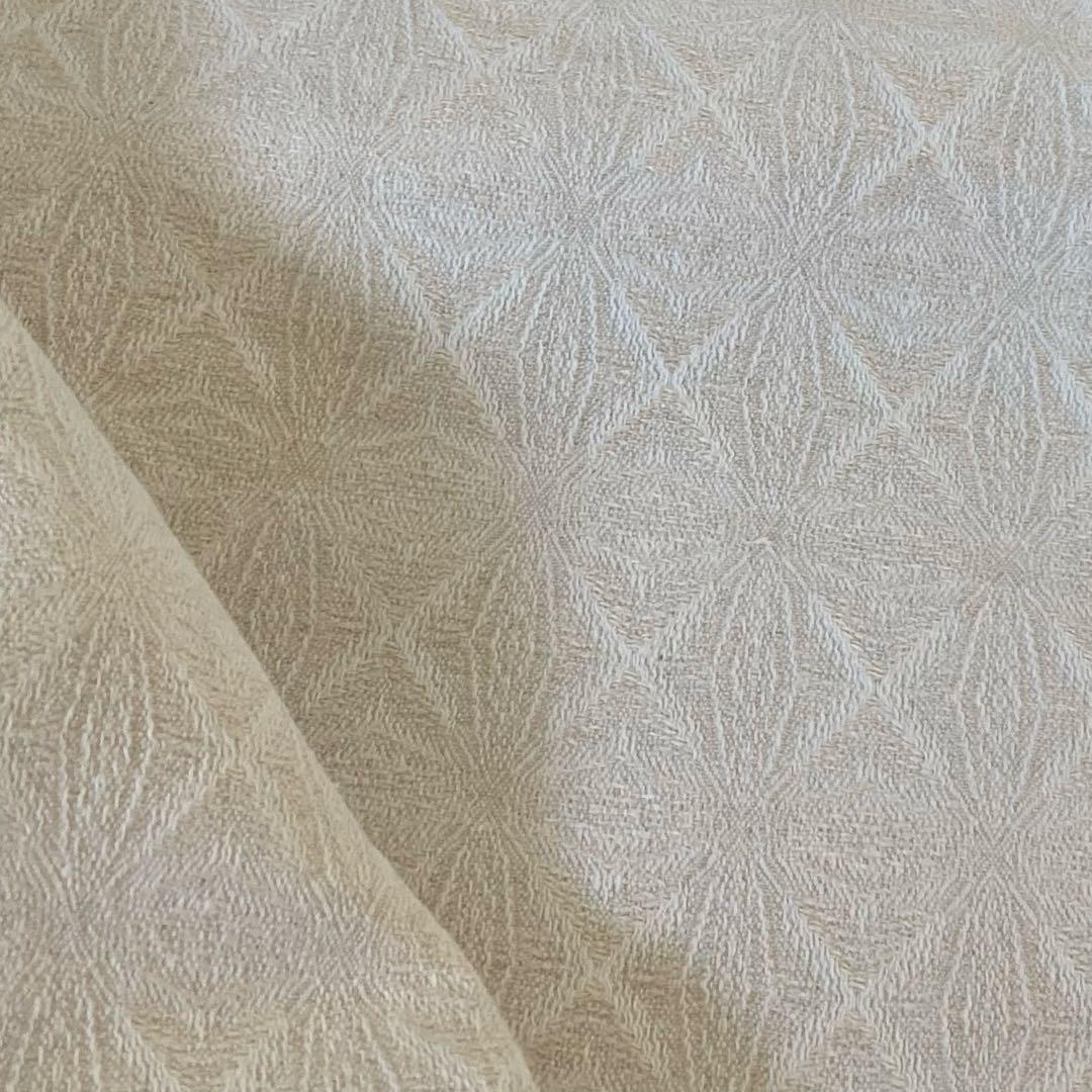 SWC216北欧ヴィンテージ1950s伝統織りリネンのテーブルクロス（特大サイズ