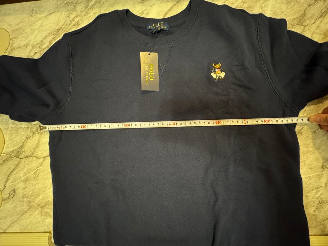 Polo Ralph Lauren ポロベア　ネイビー トレーナー　XL