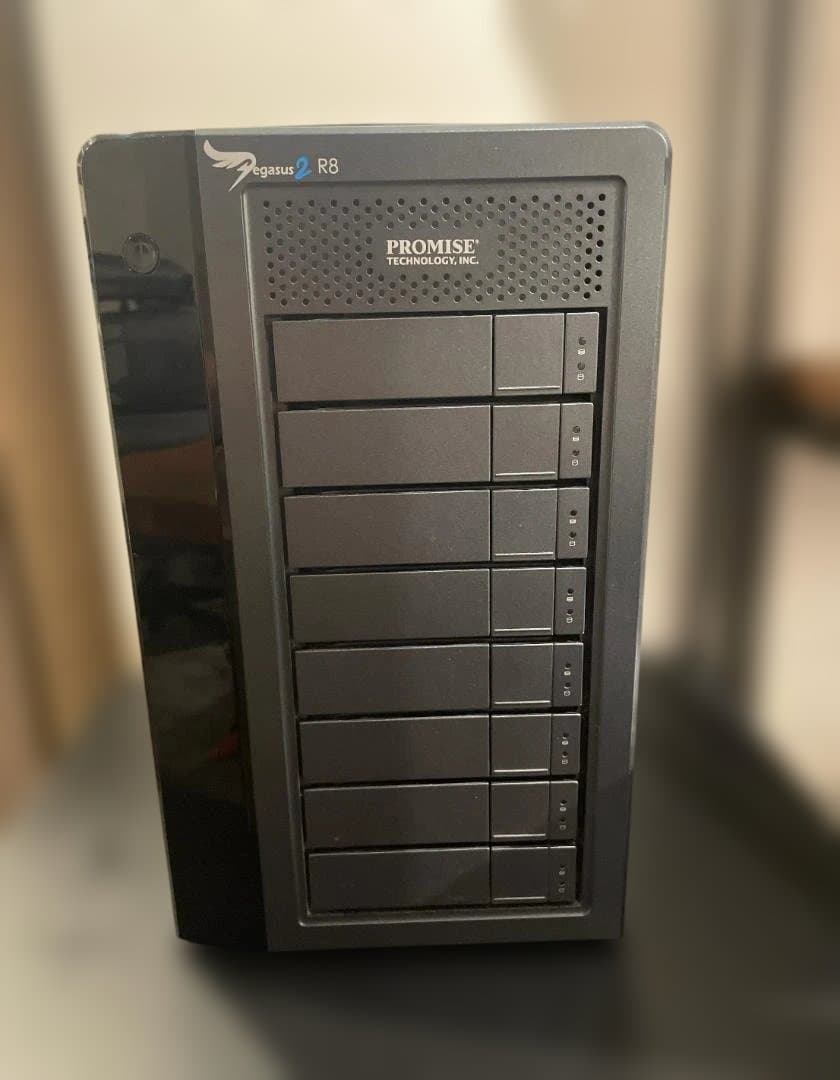 【外付けHDD】Promise Pegasus2 R8 Media 32TB