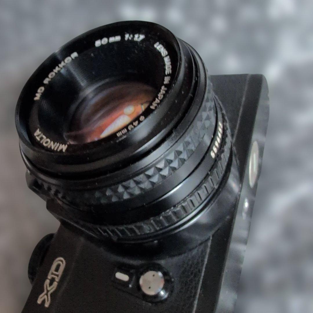 ミノルタ MINOLTA XD 50アニバーサリージャンク一眼レフブラック　レア