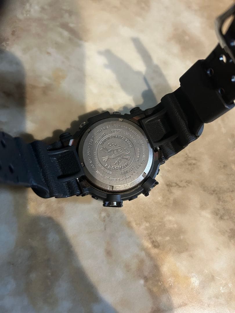 フロッグマン’99 DW-8200ZU-1T ベルト・ベゼル交換　電池切れ