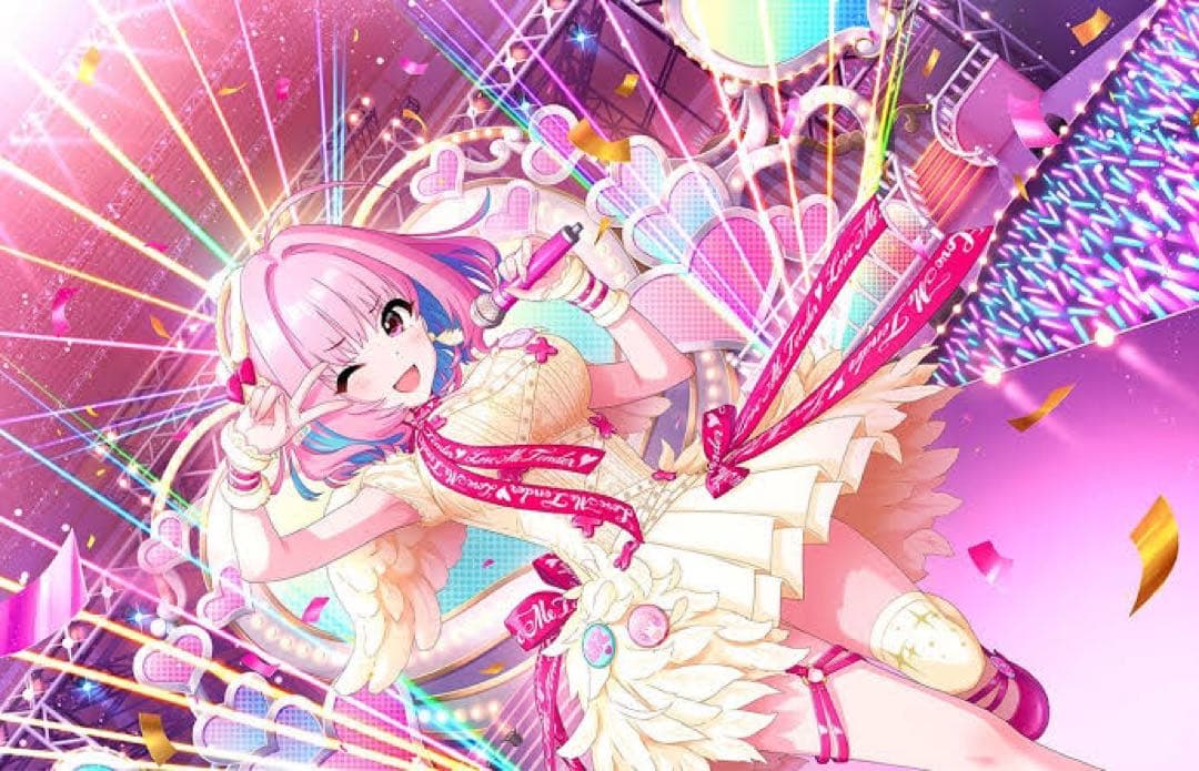 【フルセット（ウィッグ・靴込）】デレステ 夢見りあむ コスプレ衣装