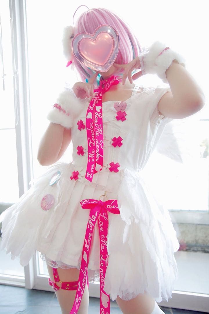 【フルセット（ウィッグ・靴込）】デレステ 夢見りあむ コスプレ衣装