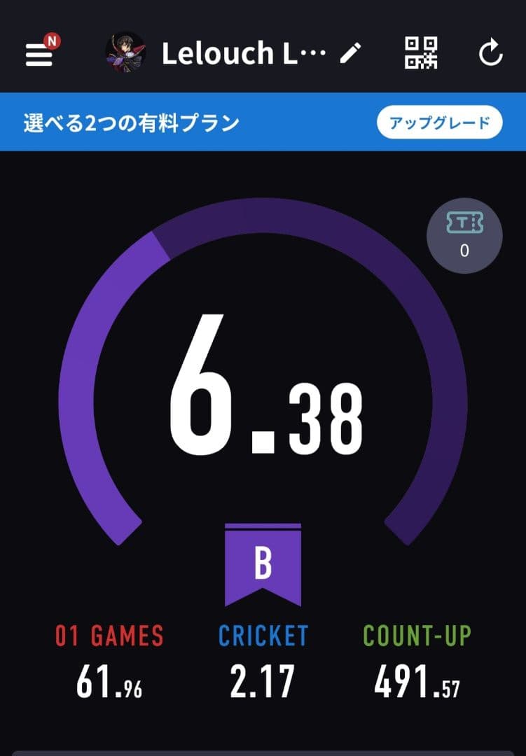 DARTSLIVE コードギアス 反逆のルルーシュ ダーツカード