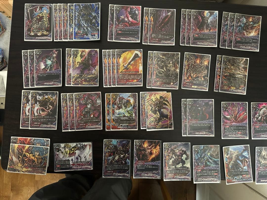 バディファイトまとめ売り 暗黒騎士団デッキ＋強化パーツ