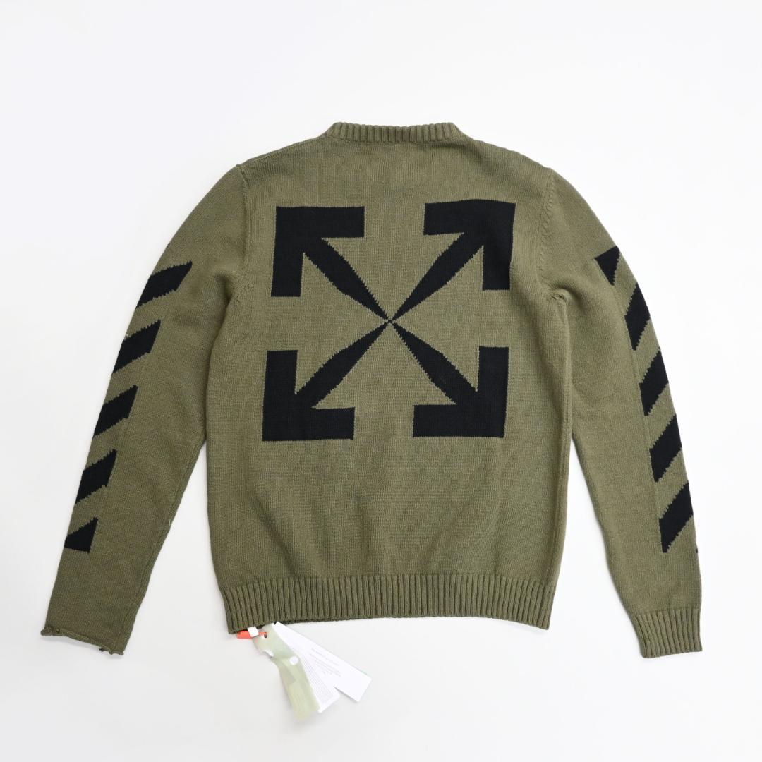■ OFF-WHITE 22AW DIAG ARROW KNIT 47768