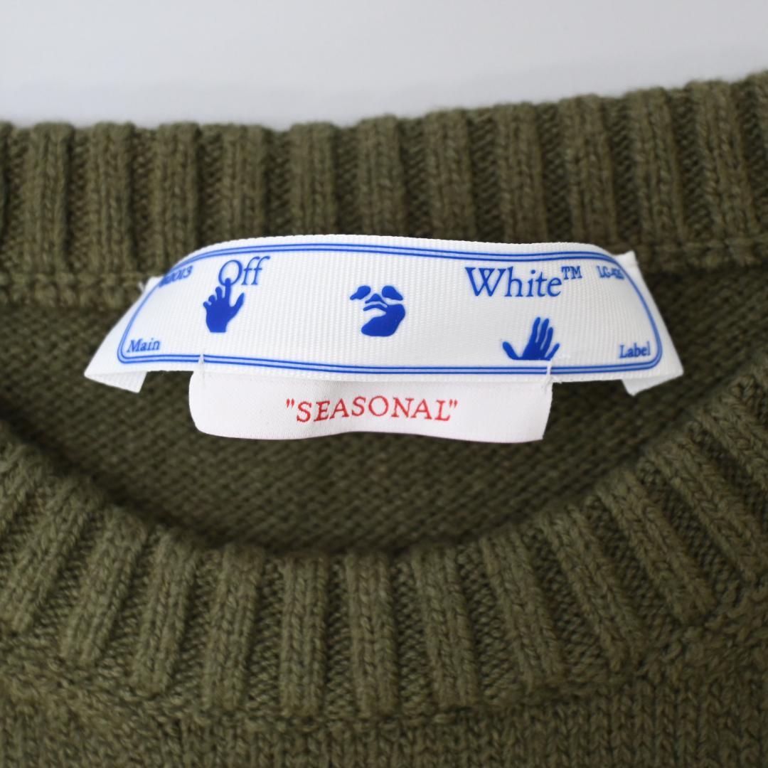 ■ OFF-WHITE 22AW DIAG ARROW KNIT 47768