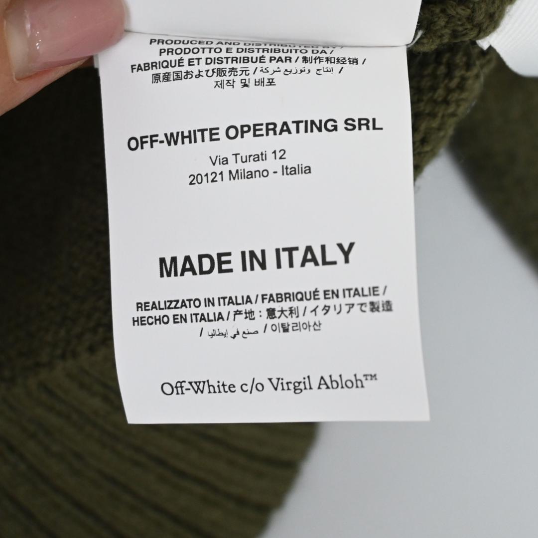 ■ OFF-WHITE 22AW DIAG ARROW KNIT 47768