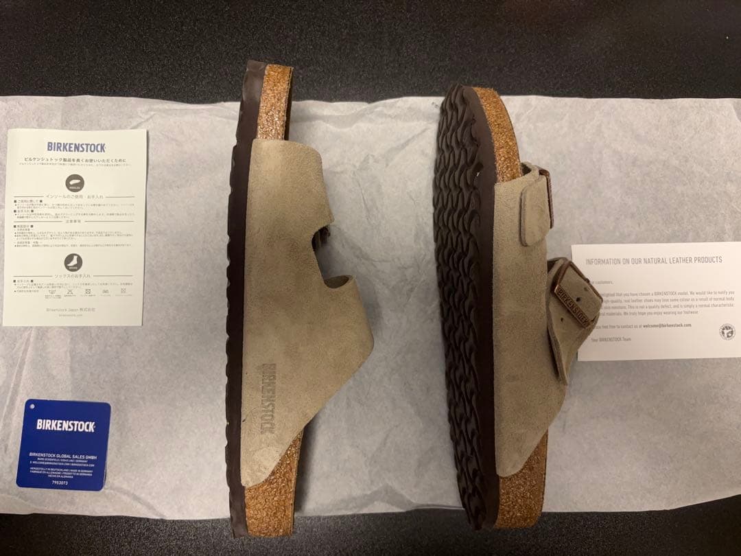 Ｋ*Ａ様 BIRKENSTOCK Arizona LEVE Taupe 27.0