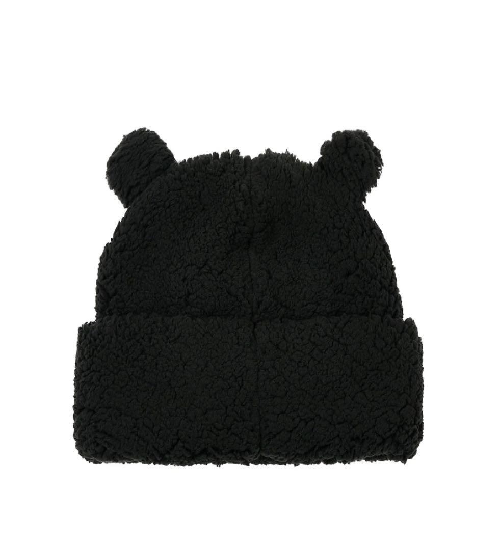 PALACE Love PALACE Fuzzy Ears ビーニー 黒