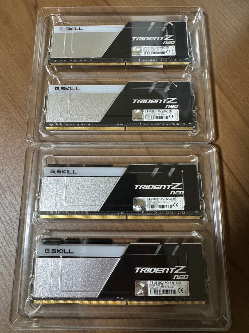 【G.SKILL】TRIDENT Z neo DDR4-3600 32GB