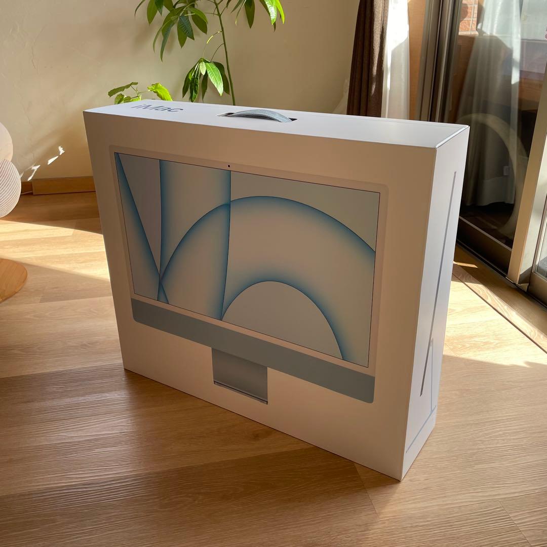 Apple iMac 24-inch M1 2021 ブルー 8G/256G