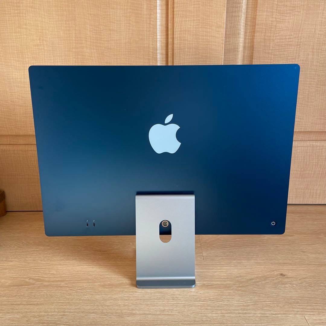Apple iMac 24-inch M1 2021 ブルー 8G/256G