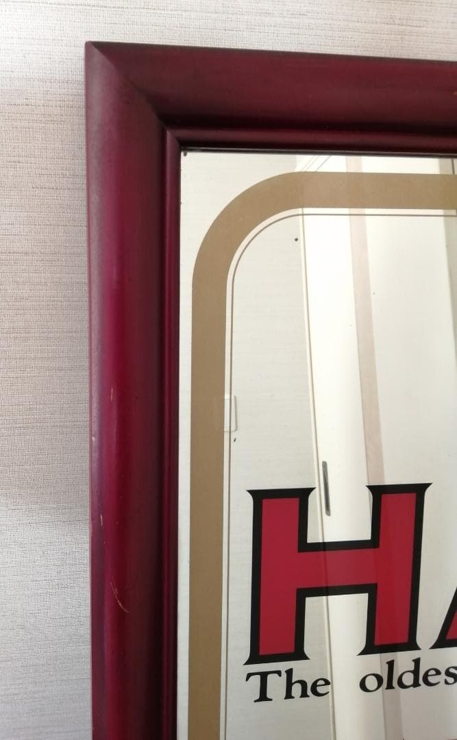 HAIG パブミラー「スコッチ最古の名門。大人のインテリア」