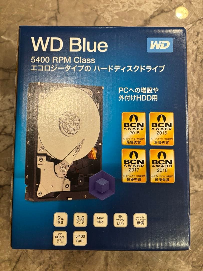 内蔵型ハードディスクドライブ Western Digital WD40EZRZ-RT2 4TB