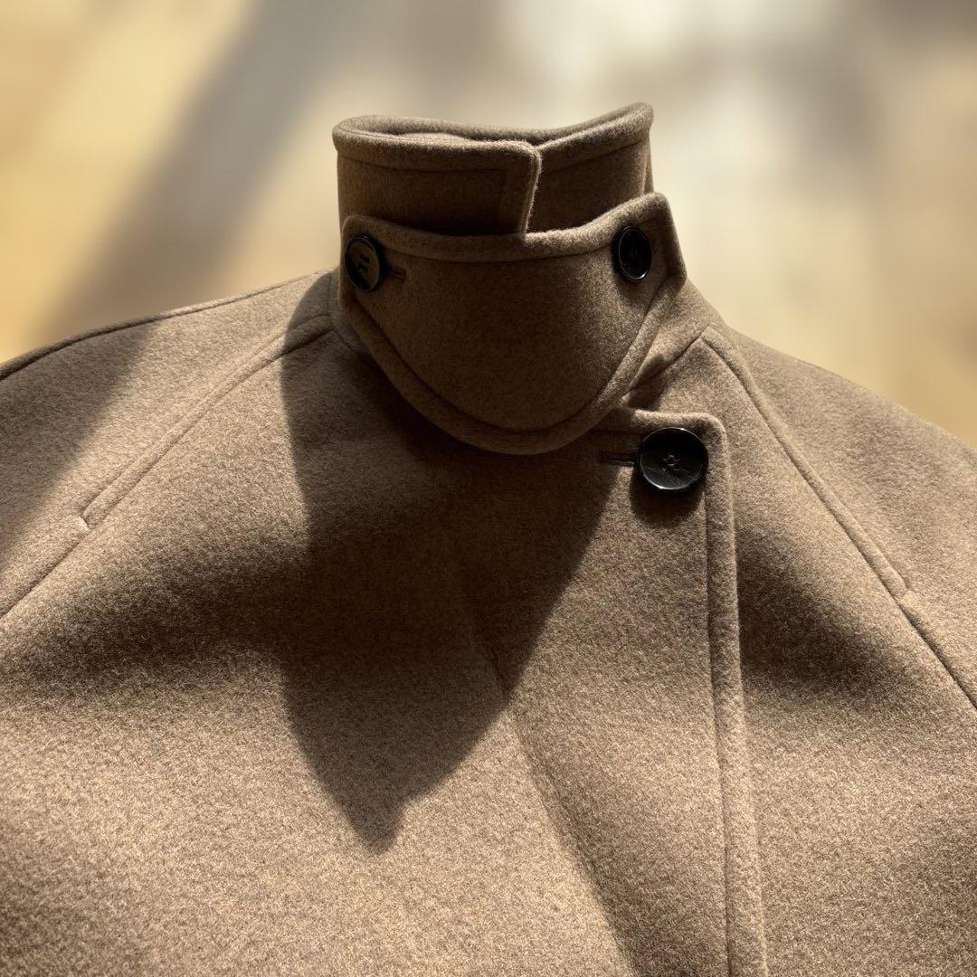 【新品未使用】アダムエロペ　ベージュ　ミドルコート