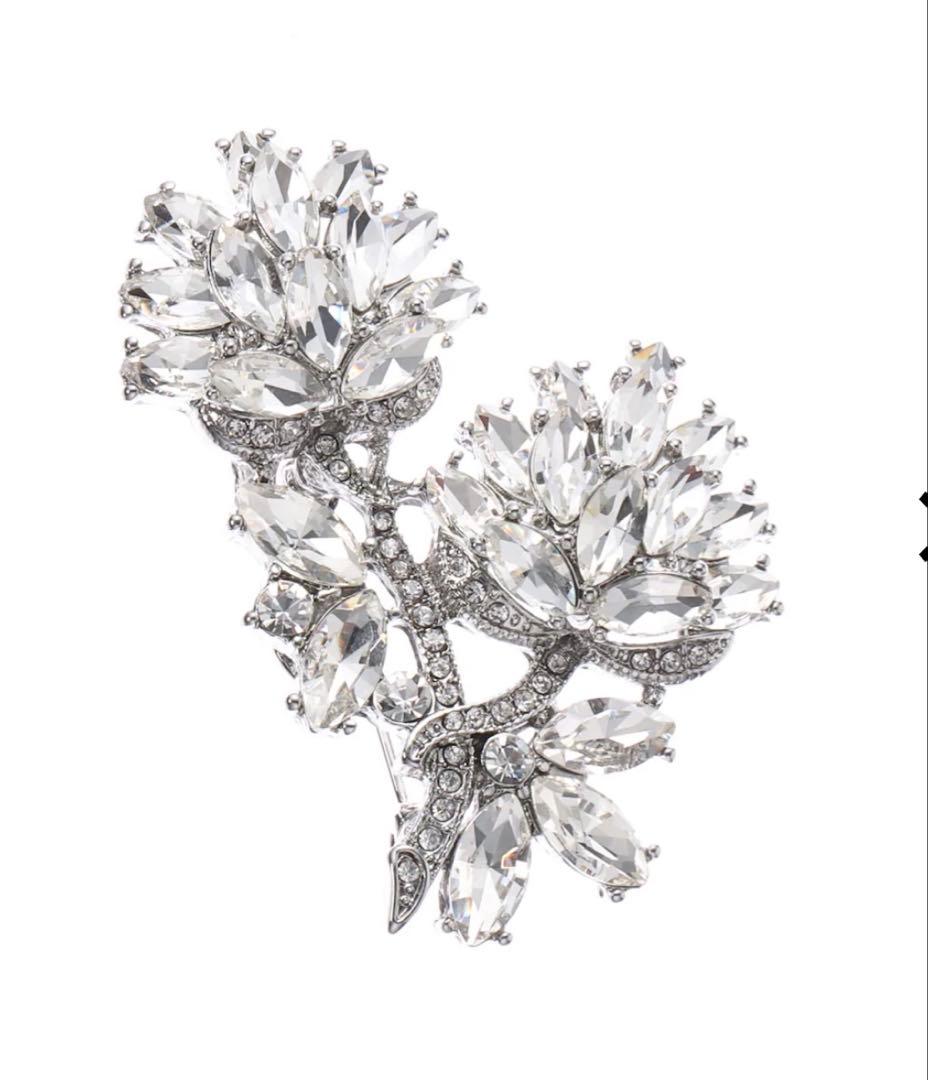 Weekend Max Mara CIVADA メタル フラワー ブローチ