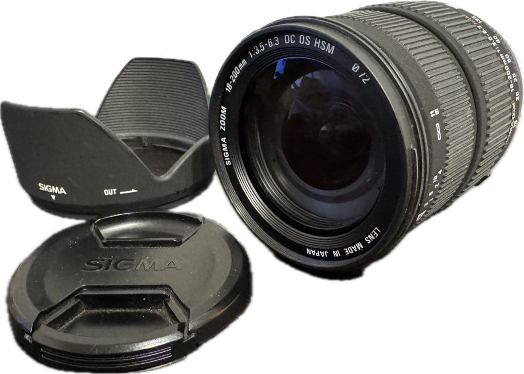 【梱包済み・即発送】SIGMA 18-200mm Nikon用 便利ズーム
