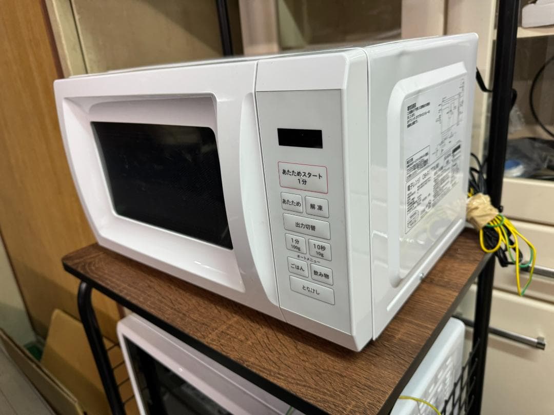 (4459W3)*YAMAZEN 電子レンジ　OB-R17TA(W) 2023年