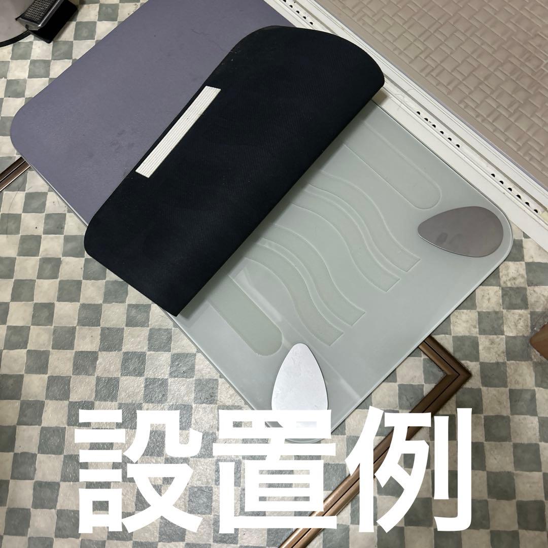 スマートスケールバスマット 透明・ソフト珪藻土マット付アプリで体重管理OK♥️