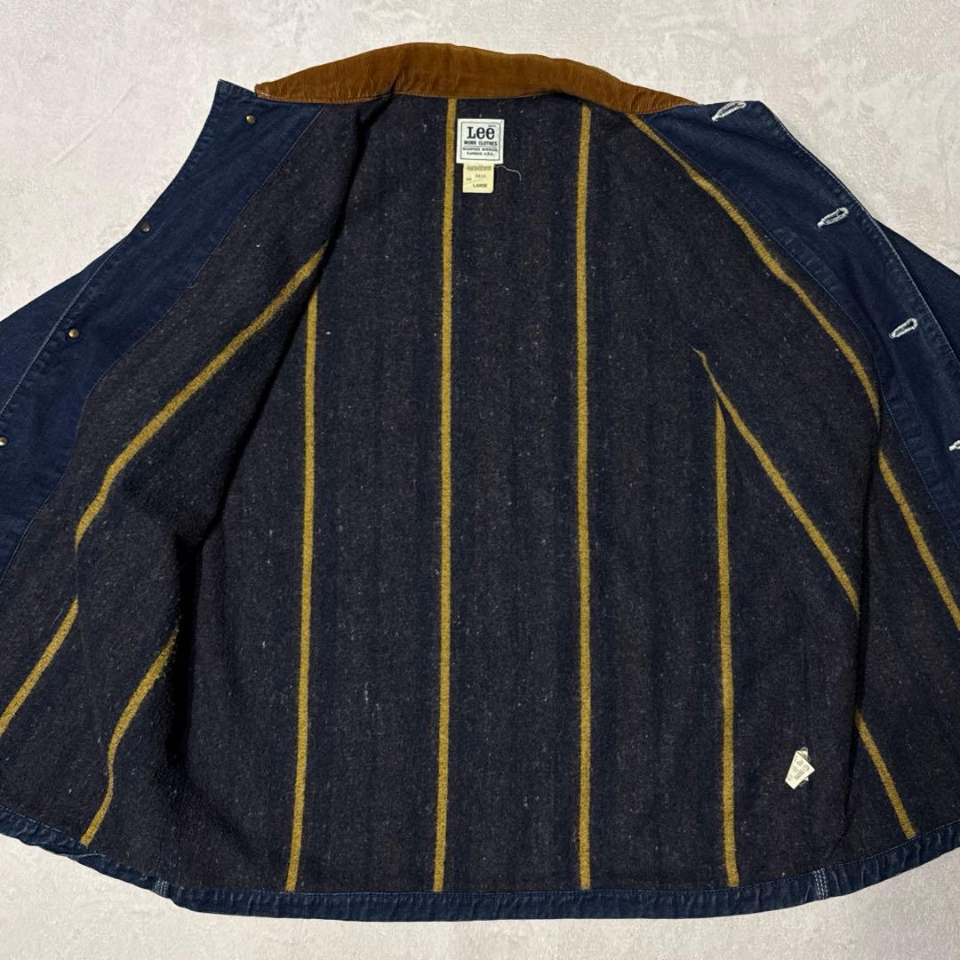 80's 81-LJ復刻 カバーオール 旧タグ 0414 Large