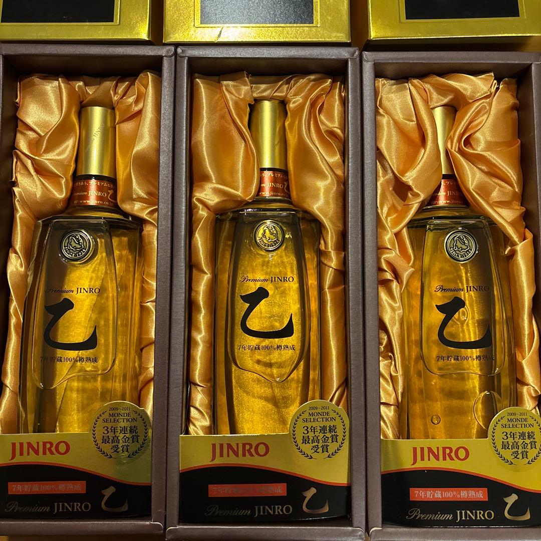 【3本セット】JINRO 眞露　ジンロプレミアム　7年貯蔵