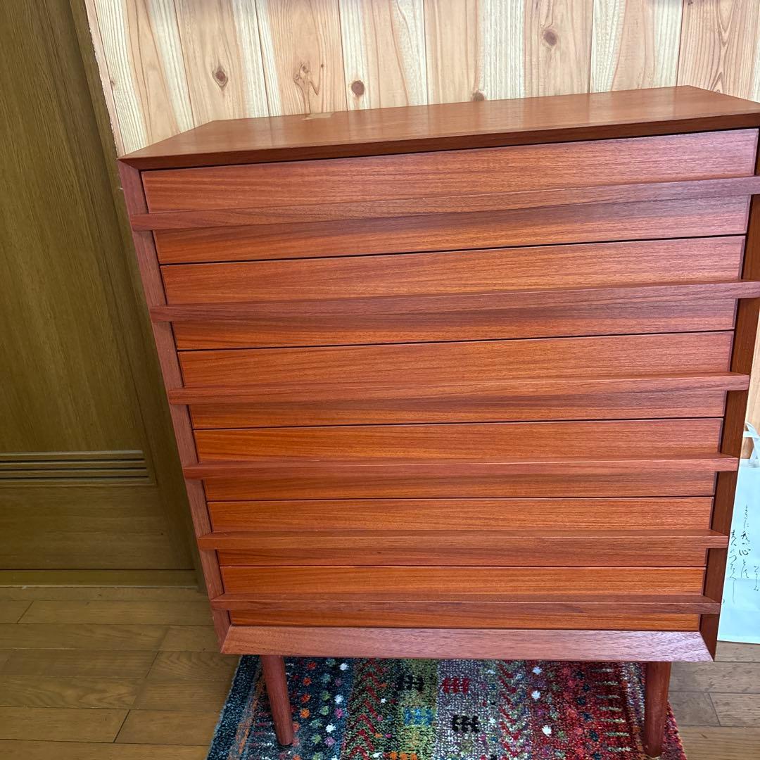 CHLOROS（クロロス）北欧　オリジナル家具　スリム引き出しチェスト 6段