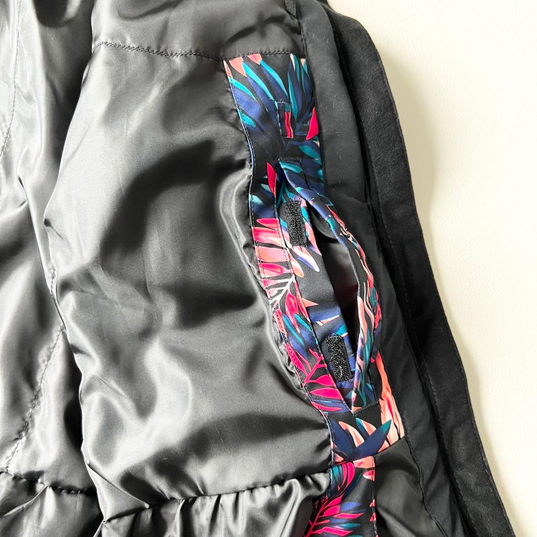 3250【美品】ROXY ジャケット 袖切替デザイン トロピカル　レディース