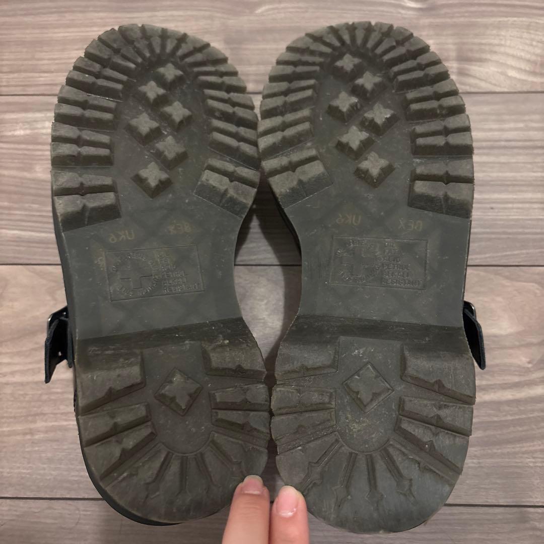 ドクターマーチン BETHAN 厚底 メリージェーン ブラック UK6