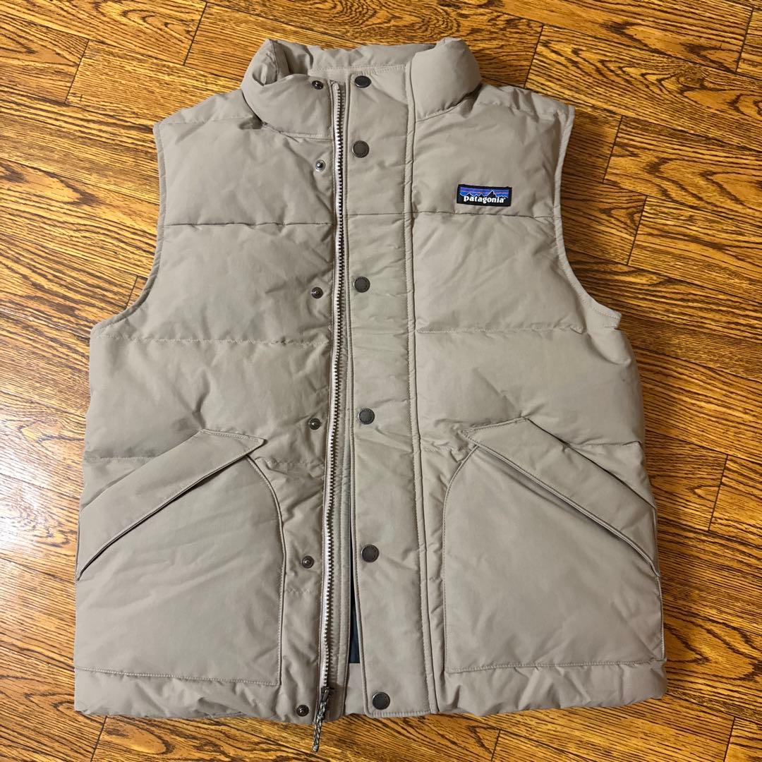 Patagonia ダウンドリフトベスト　ベージュ サイズxs