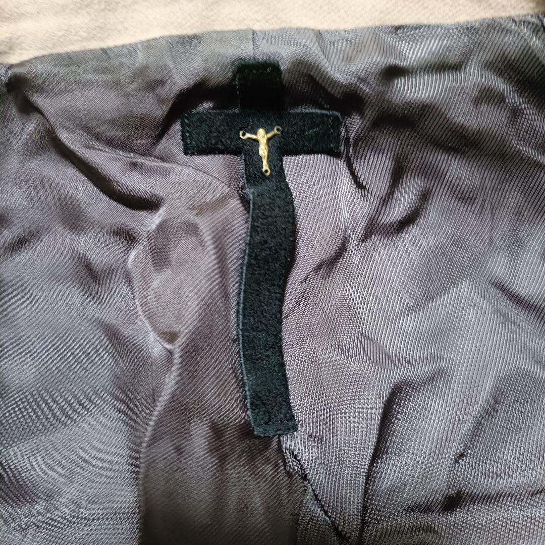 美品 ルグランブルー JK-4 1 テーラードジャケット ベージュ フリンジ