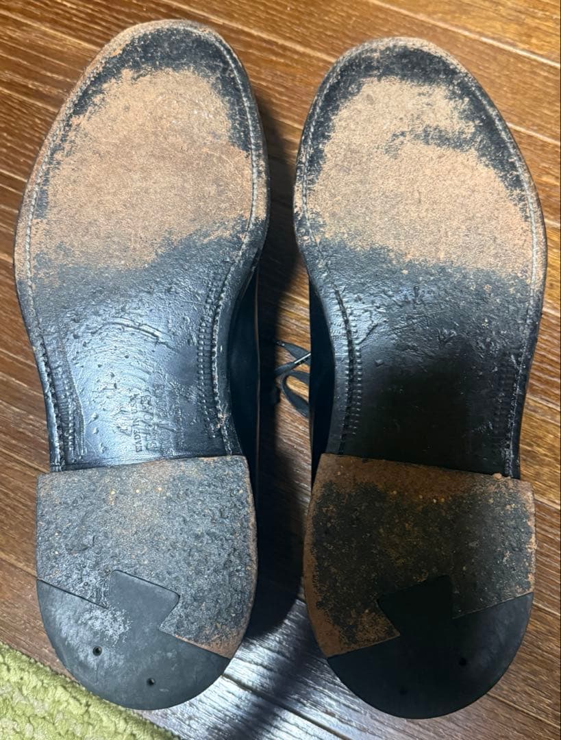 オールデン　ブルックスブラザーズ　00069 プレーントゥ　ブラック　US11D