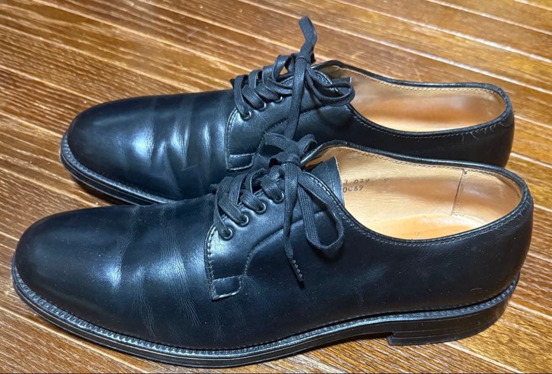 オールデン　ブルックスブラザーズ　00069 プレーントゥ　ブラック　US11D