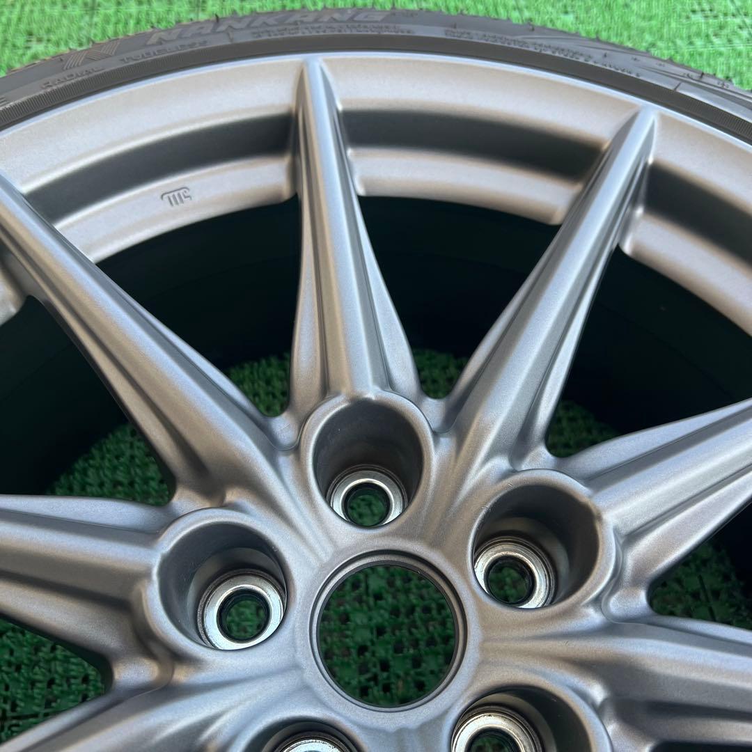スバル BRZ純正 アルミホイールセット215/40R18 ナンカン 1本③