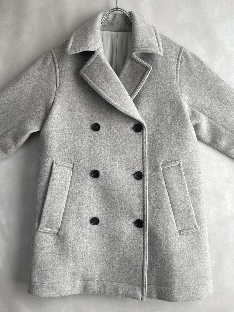 極美品✨シップスプライマリー　23AW 6.1万　毛100% Pコート36