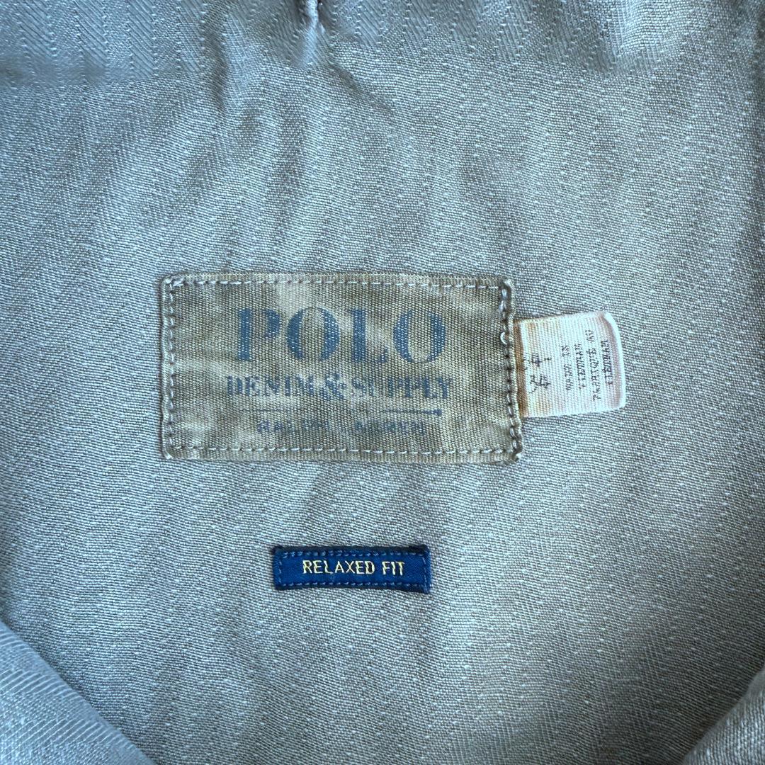 ポロ ラルフローレン ペンキ加工 ベイカーパンツ W34 ユーティリティ