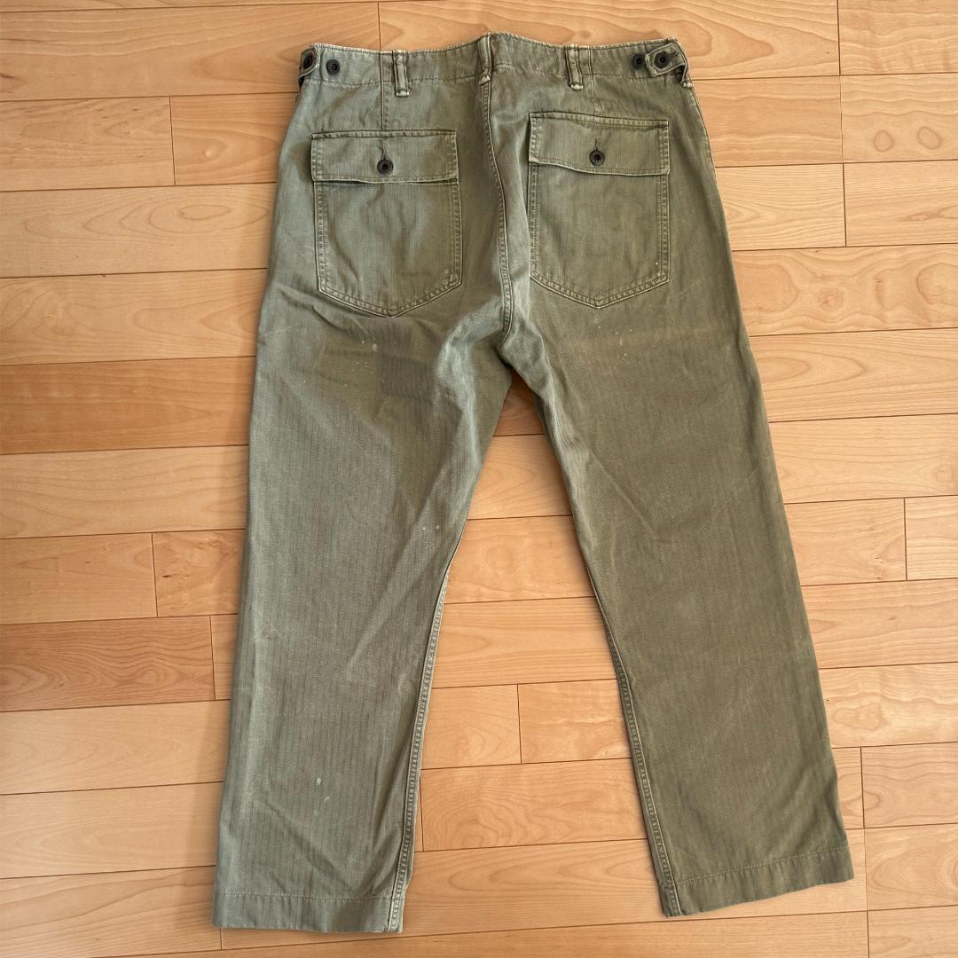 ポロ ラルフローレン ペンキ加工 ベイカーパンツ W34 ユーティリティ