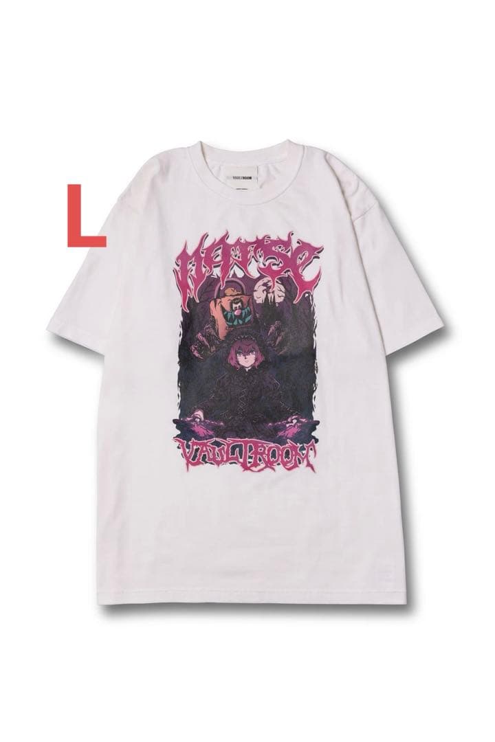 トップス L nqrse DEVIL TEE / OFF WHITE vaultroom