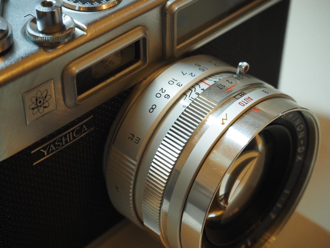 整備済 YASHICA ELECTRO 35 ヤシカコンパクトフィルムカメラ